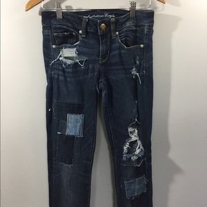 AE Patchwork Jeans